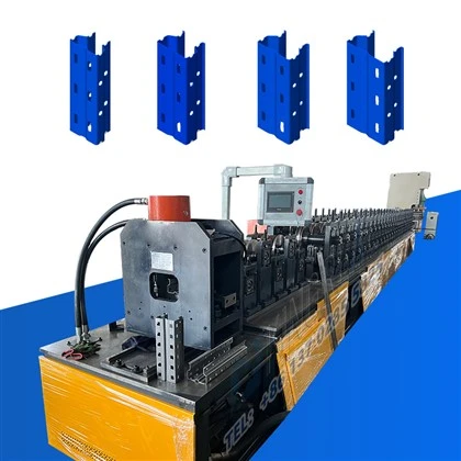 Scaffale Rack Upright Post Making Machine